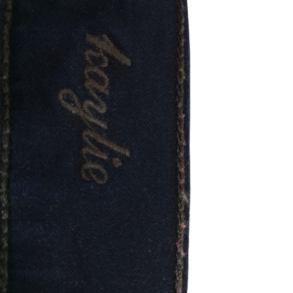 7 For All Mankind Dark‎ Blue Flare Jeans 31 FITS 32 VGC WOMEN'S - Picture 9 of 13